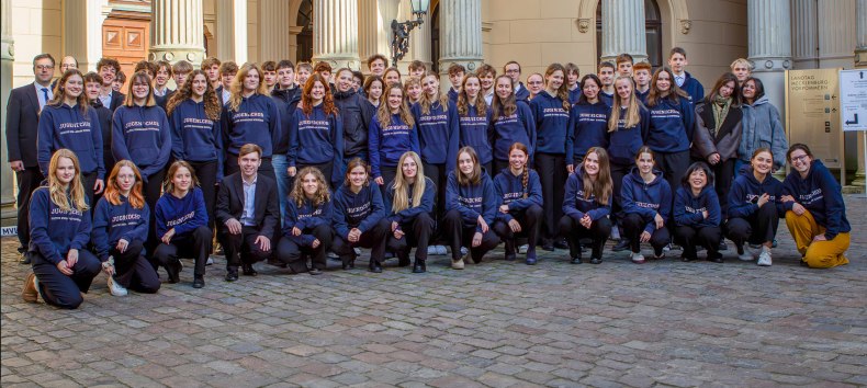 Foto: Jugendchor des Goethegymnasiums Schwerin, © Foto: Jugendchor des Goethegymnasiums Schwerin