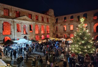 Weihnachtsmarkt in der Kloster- und Schlossanlage Dargun, © Stadt Dargun