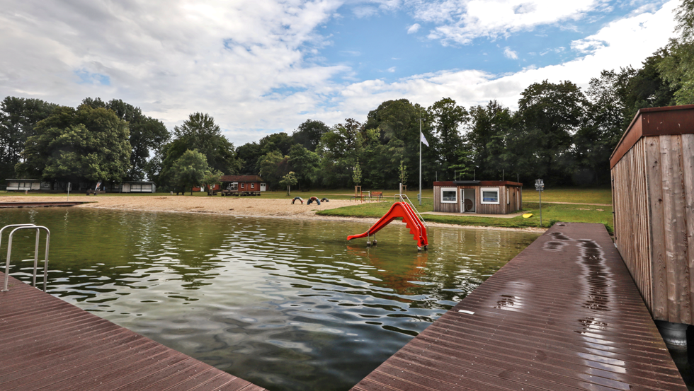 Das Strandbad Zarrentin ist bei Familien sehr belieb, © TMV/Gohlke