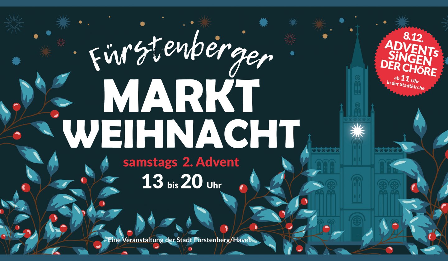 Fürstenberger Markt Weihnacht, © Stadtverwaltung Fürstenberg/Havel