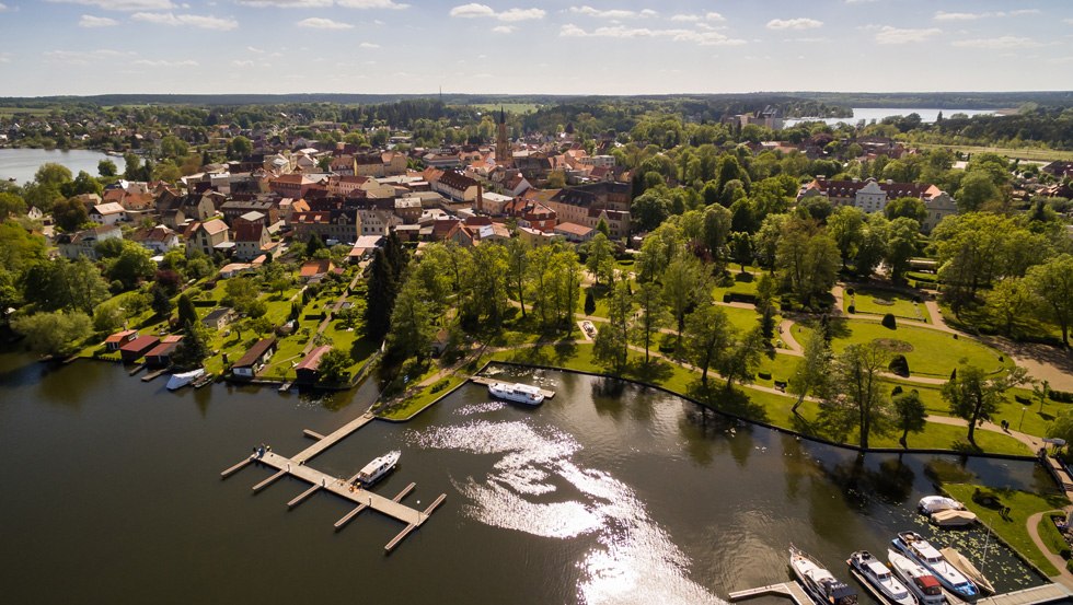 Hafen und Stadtpark Fürstenberg/Havel, © Regio Nord GmbH