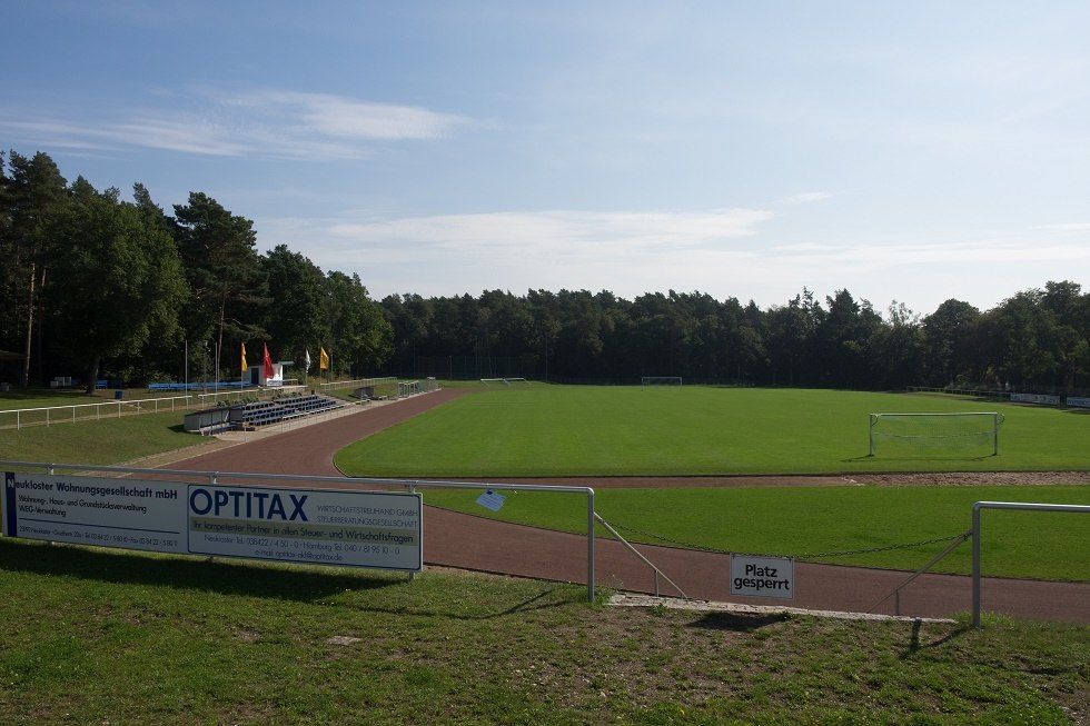 Der Sportplatz des VfL Neukloster., © Frank Burger