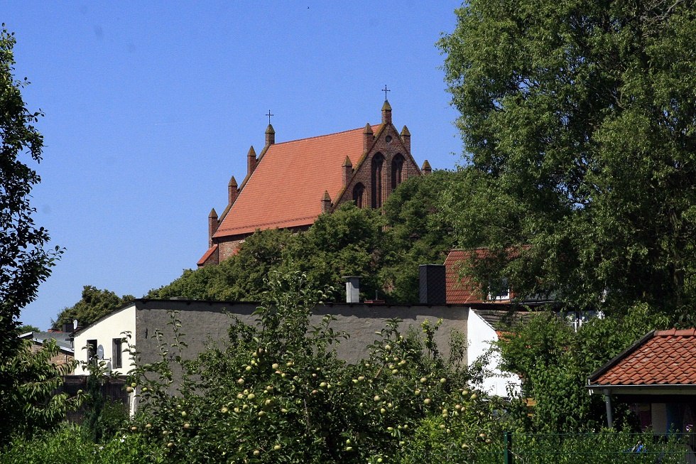 Blick  auf die Pfarrkirche Franzburg, © Sabrina Wittkopf-Schade