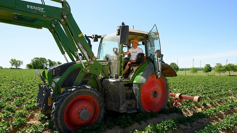 Arbeiten auf der hufe8, © Holger Martens