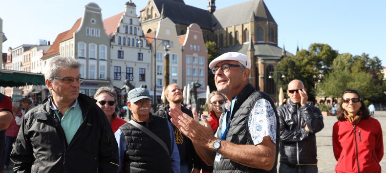 Rundgang durch das historische Stadtzentrum der Hanse- und Universitätsstadt Rostock, © TZRW/D. Gohlke