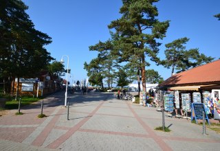 der Kurplatz in Glowe, © Tourismuszentrale Rügen