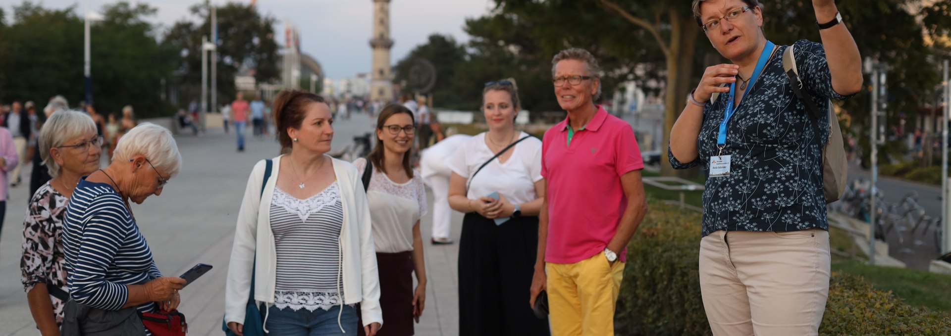 Rundgang durch das Seebad Warnemünde., © TZRW/D. Gohlke