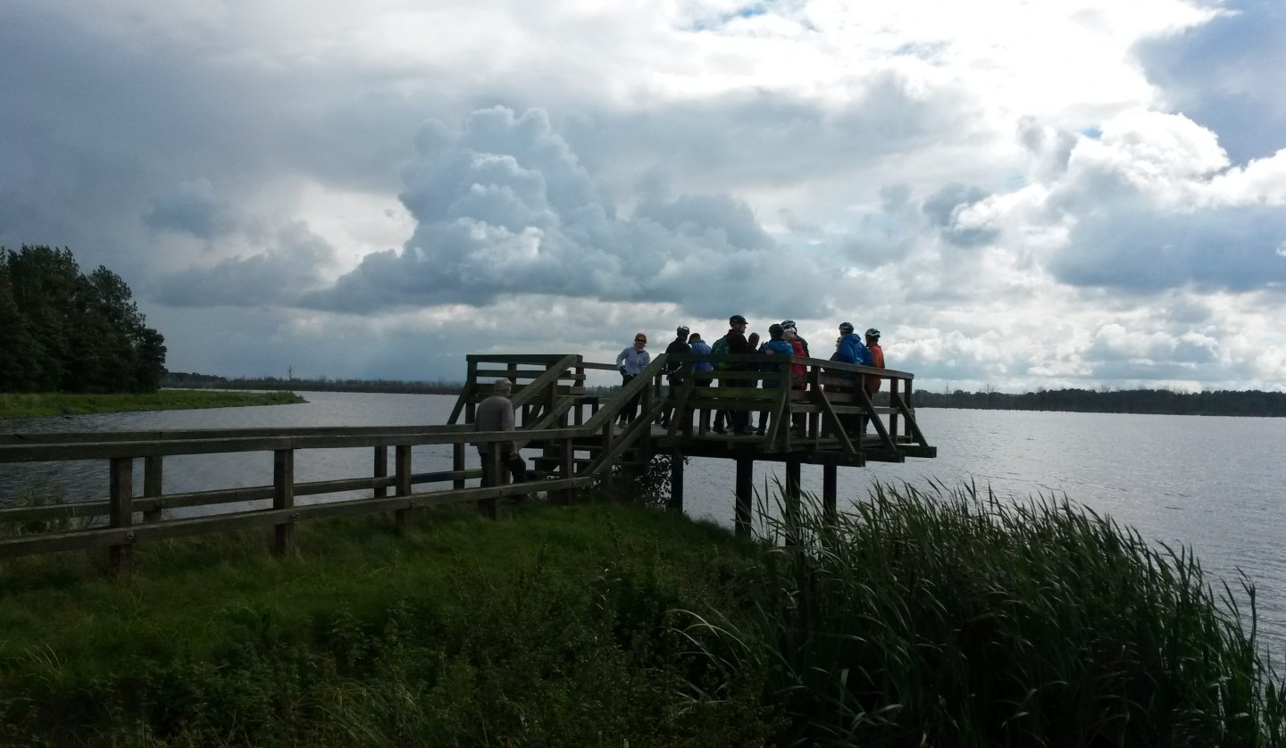 Der Galenbecker See direkt am Mecklenburger Seenplatte-Radweg, © Angelika Michaelis