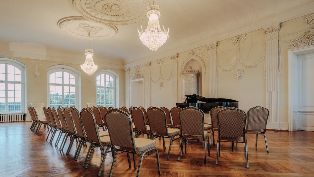 Der Saal im Schloss Vietgest, © TMV/Petermann