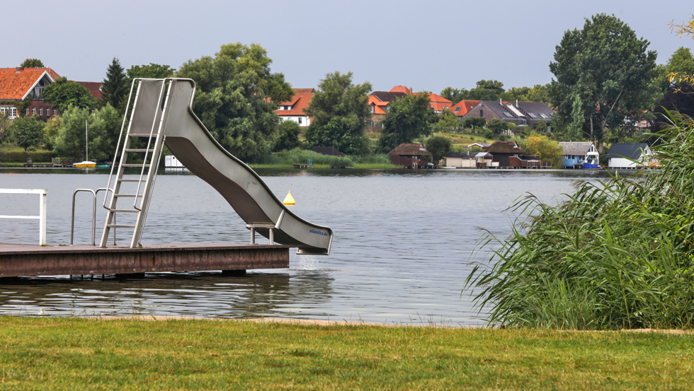 Strandbad Zarrentin am Schaalsee - Rutsche, © TMV/Gohlke