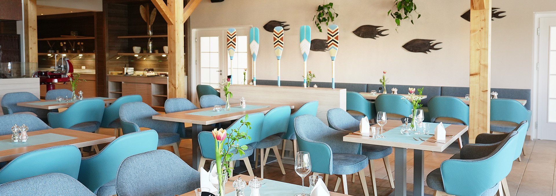 Restaurant Bootshaus, © BEECH Resort Plauer See