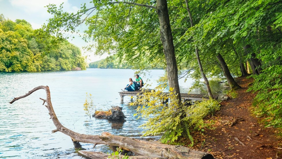 Rasten am Schmalen Luzin in der Feldberger Seenlandschaft, © TMV/foto@andreas-duerst.de