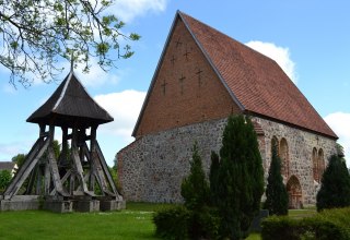 Kirche und freistehender Glockenturm, © Lutz Werner