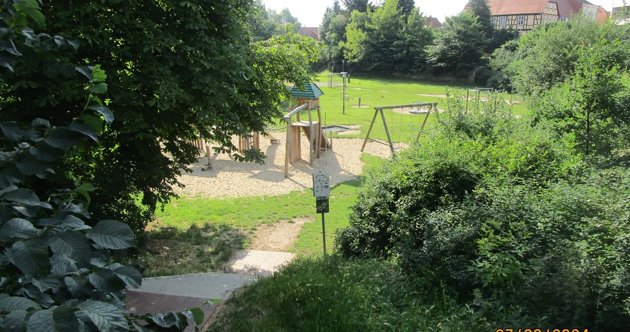 Spielplatz Burghof, © Jonas Kurverwaltung