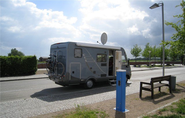 Wohnmobilstellplatz am Hafen  in Boizenburg / Elbe, © Stadt Boizenburg