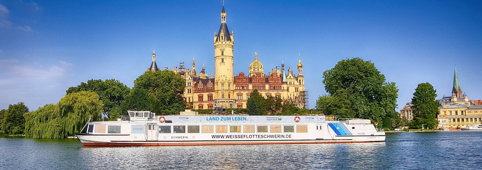 Weisse Flotte - Schwerin, © Weisse Flotte Schwerin