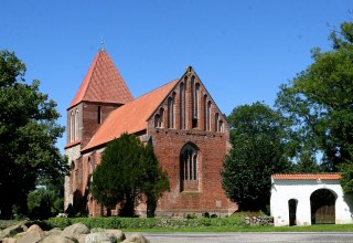 Außenansicht der Kirche, © Sabrina Wittkopf-Schade