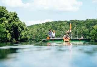 Fährstation und idealer Ausgangspunkt für Wasserwanderer, © Felix Gaensicke