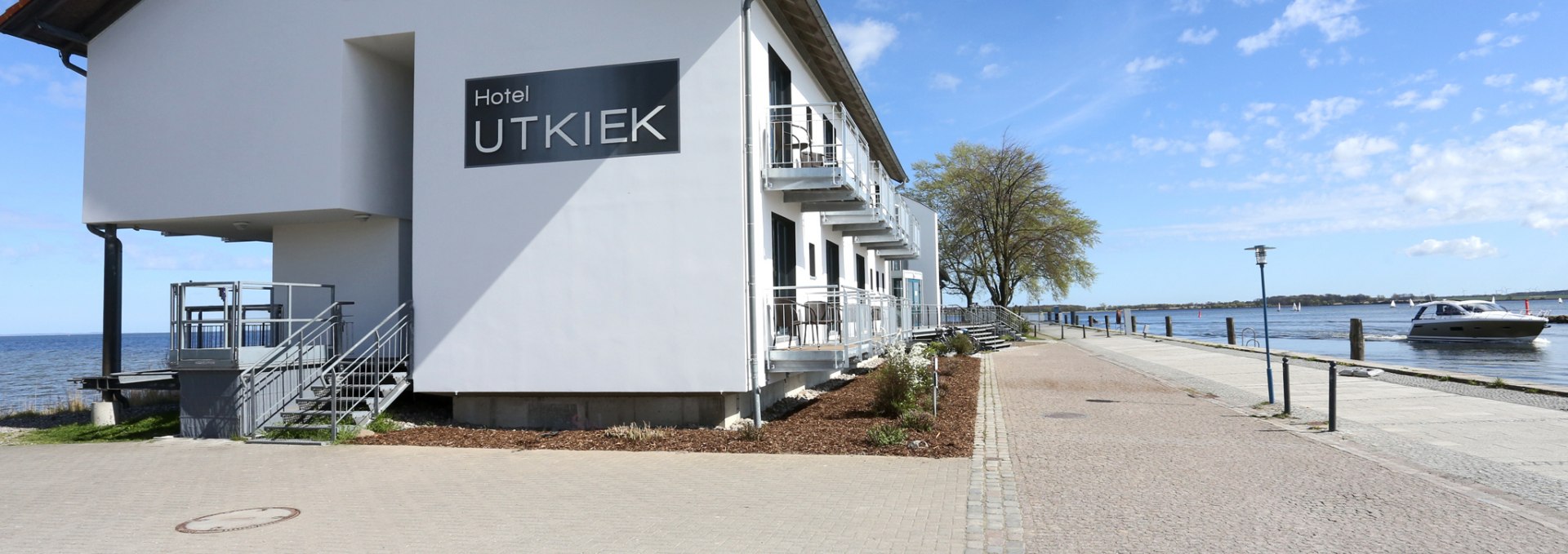 Außenansicht Utkiek, © Hotel Utkiek