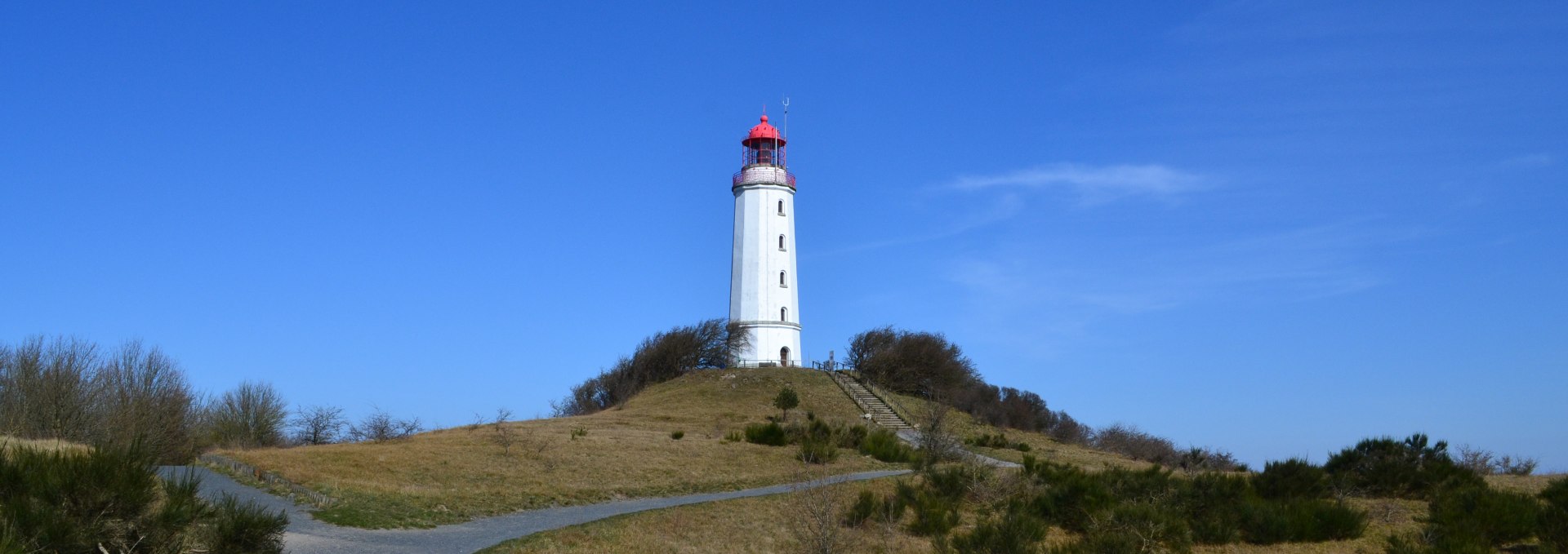 Leuchturm Dornbusch, © Hiddenseer Hafen- und Kurbetrieb