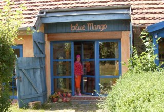 Im Blue Mango Haus treffen zwei Kontinente aufeinander, © Töpferei Blue Mango