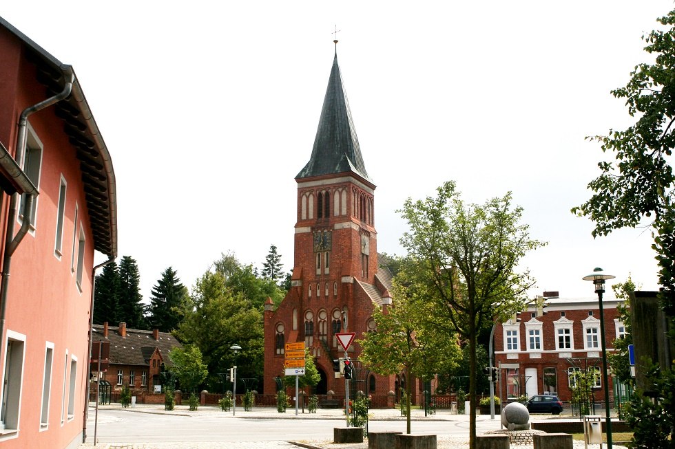 Außenansicht der Kirche, © Sabrina Wittkopf-Schade