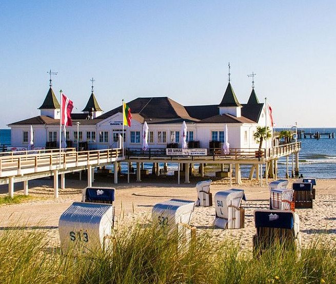 Zeuge der Bäderarchitektur und Wahrzeichen des Seebades Ahlbeck, © Usedom Tourismus GmbH