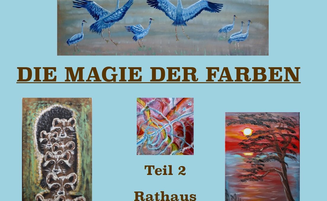 Ausstellung "Magie der Farben", © Wolfgang Hube