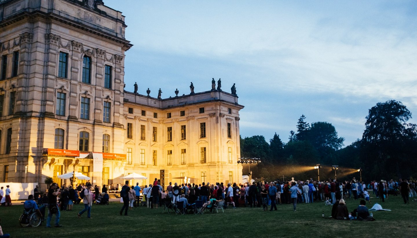 Blick auf das Open-Air &quot;Kleines Fest im großen Park&quot; in Ludwigslust., © TMV/Roth