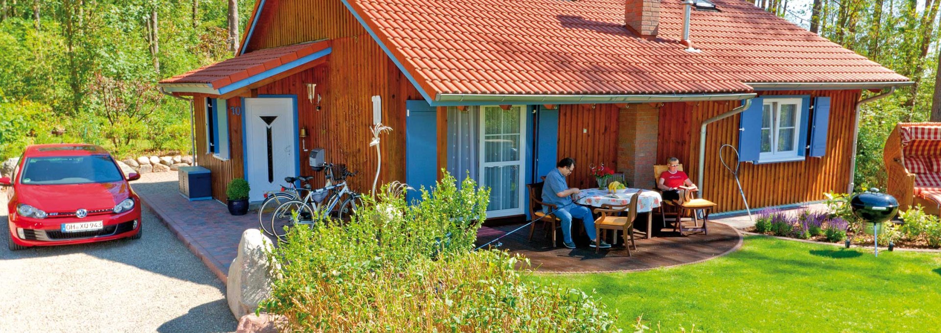 Großzügiges Ferienhaus mit kleinem Garten, © Ringfoto Steindorf-Sabath GmbH