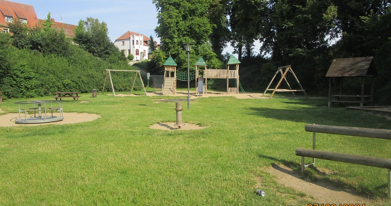 Spielplatz Burghof, © Jonas Kurverwaltung