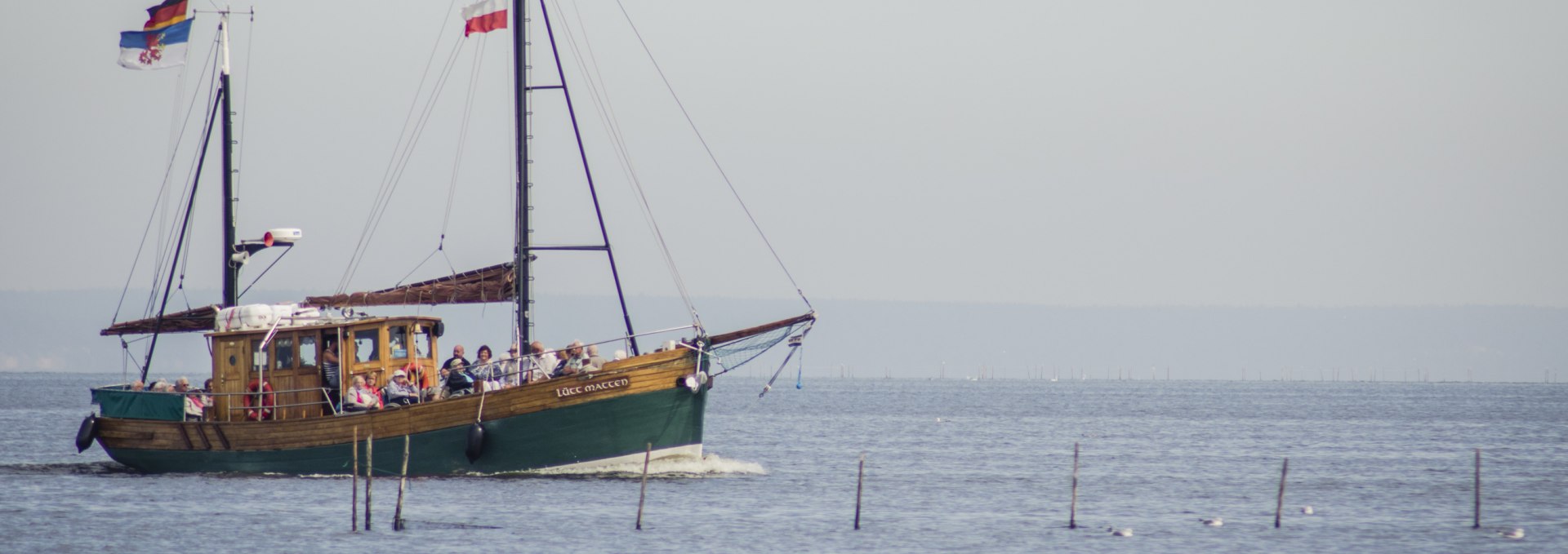 Fährverbindung in Altwarp nach Neuwarp und Fahrten auf das Stettiner Haff, © tvv/philipp schulz