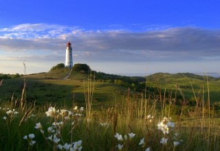 Das Wahrzeichen der Insel - Leuchtturm Dornbusch, © Robert Ott