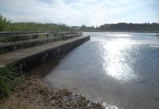 Neu Heindener See mit Badesteg, © Mostro A.S. Hamburg