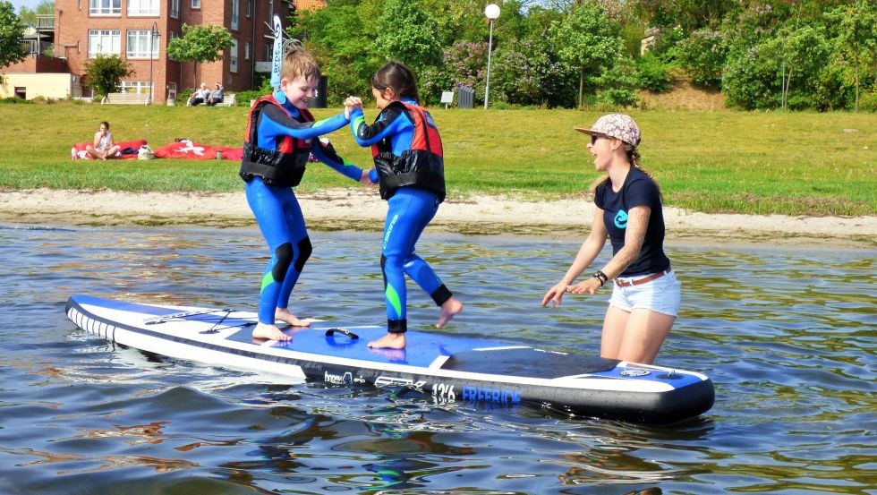 Oceanblue Watersports bietet auch Angebote für Kinder, © Oceanblue Watersports