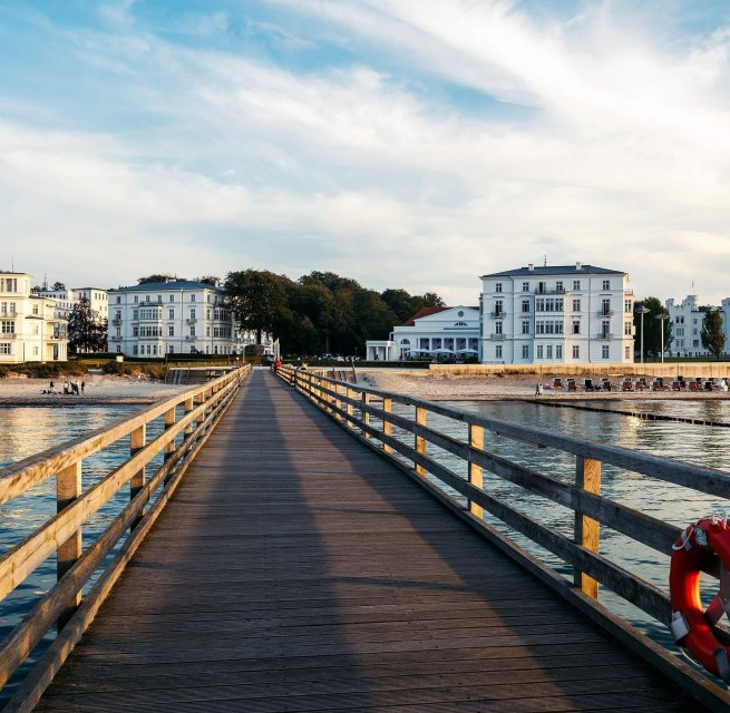 Seebrücke im Seeheilbad Heiligendamm, © TMV/Tiemann