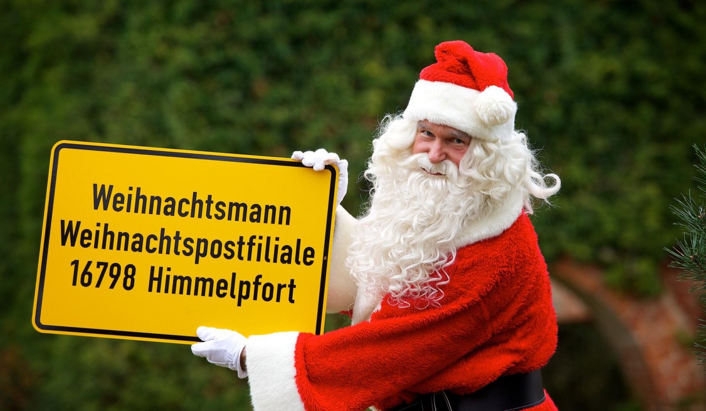 Zu Besuch beim Weihnachtsmann, © Deutsche Post DHL Group