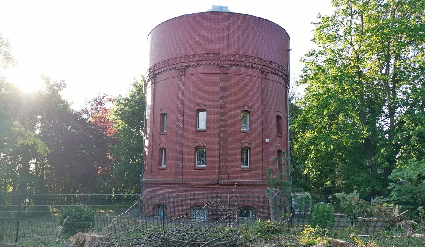 Demmins Wasserturm an den Tannen wurde 1978 in eine Astronomiestation umgebaut, © 1000seen.de