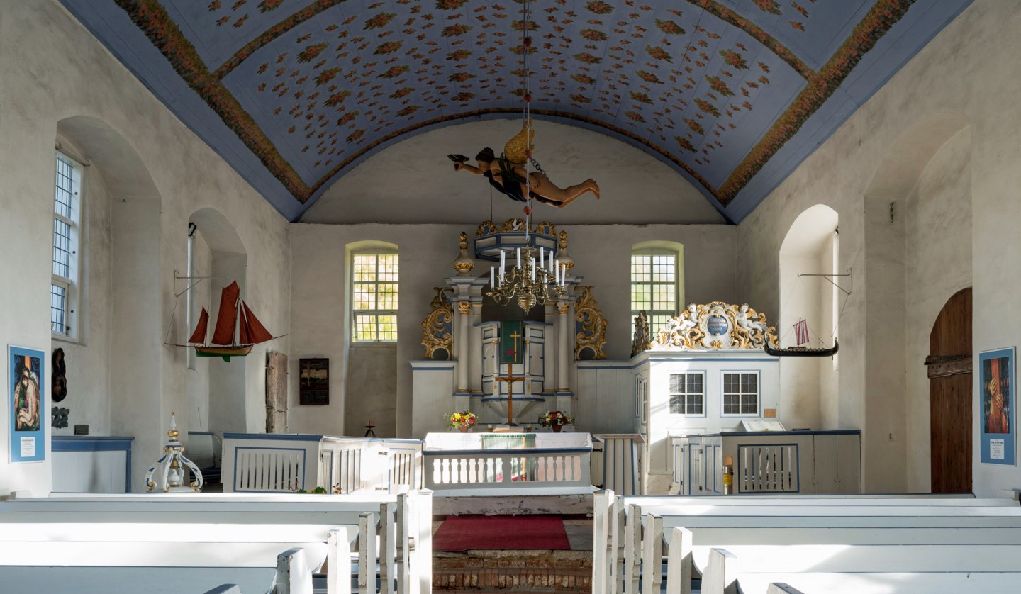 Inselkirche in Kloster von innen, © Uta Gau