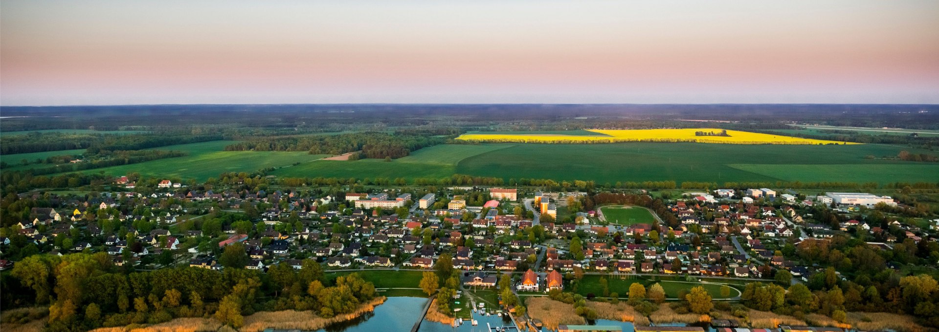 Seglerhafen Rechlin, © TDG Rechlin mbH / Hans Blossey