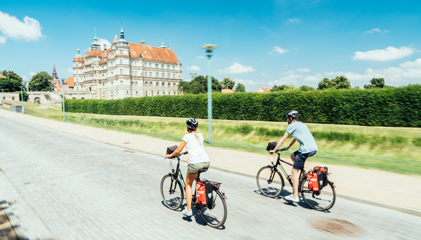 Radtour durch die Barlachstadt Güstrow, © TMV/Gross