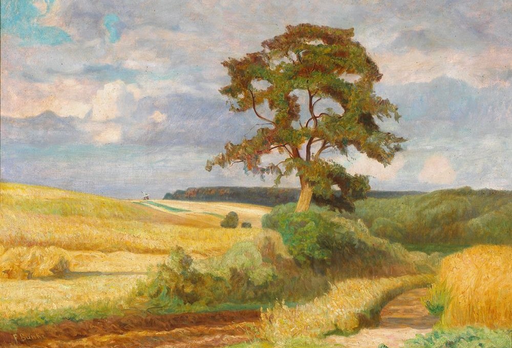 Franz Bunke, Landweg, © Kunstmuseum Schwaan