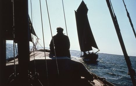 Caspar David Friedrich - Filmische Dialoge Präsentation von "Caspar David Friedrich - Grenzen der Zeit" (BRD 1986), © DEFA Stiftung