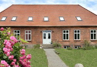 Das Wohnhaus bei „Elme und Horst“ im Klützer Winkel, MV., © Silke Juchter