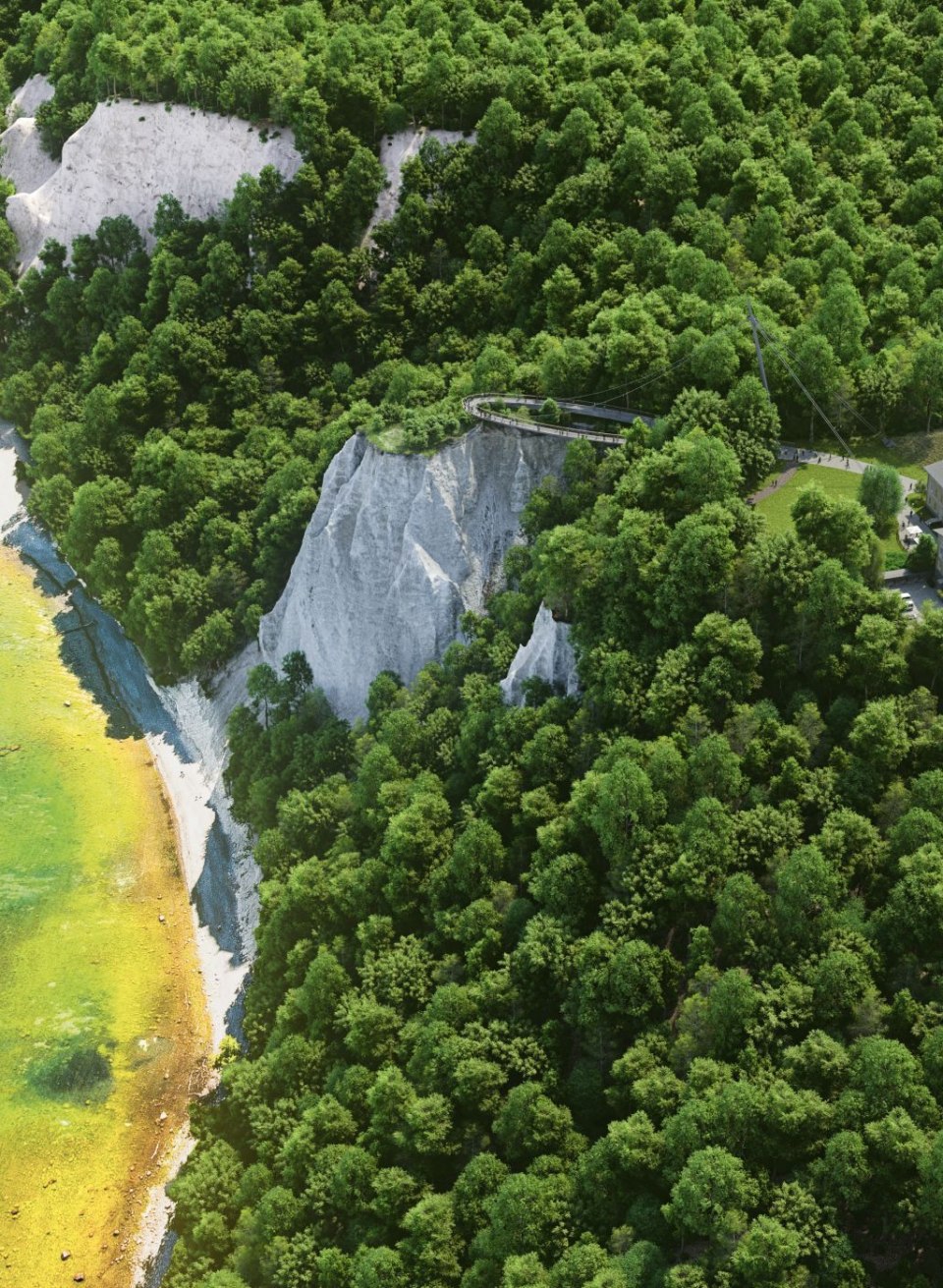 Nachhaltiges Naturerlebnis im Nationalpark-Zentrum KÖNIGSSTUHL. Voraussichtlich ab 2022 mit schwebender und barrierefreier Plattform., © NZK-DOMUSImages/A.Rudolph