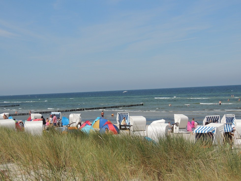 Blick zum Strand, © Kurverwaltung Insel Poel