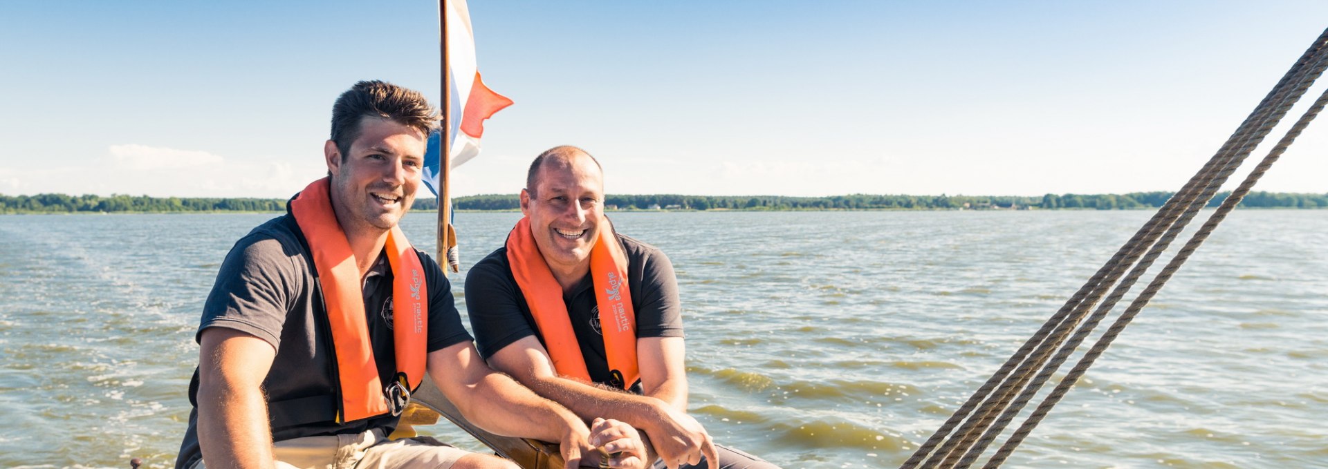 Die Crew der Twee Gebroeders lädt zu Kulinarik unter Segeln ein, © TMV/ Süß