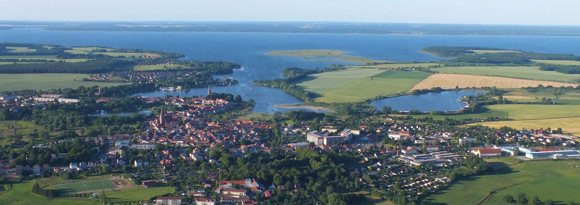 Luftbild Röbel/Müritz, © Jan Fencik