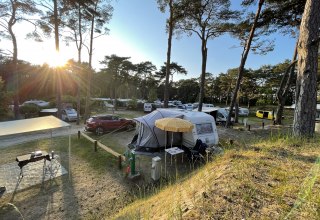 Stellplätze auf dem Campingplatz, © KV Trassenheide