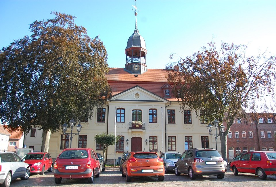 Das Rathaus von Neustadt-Glewe., © Gabriele Skorupski